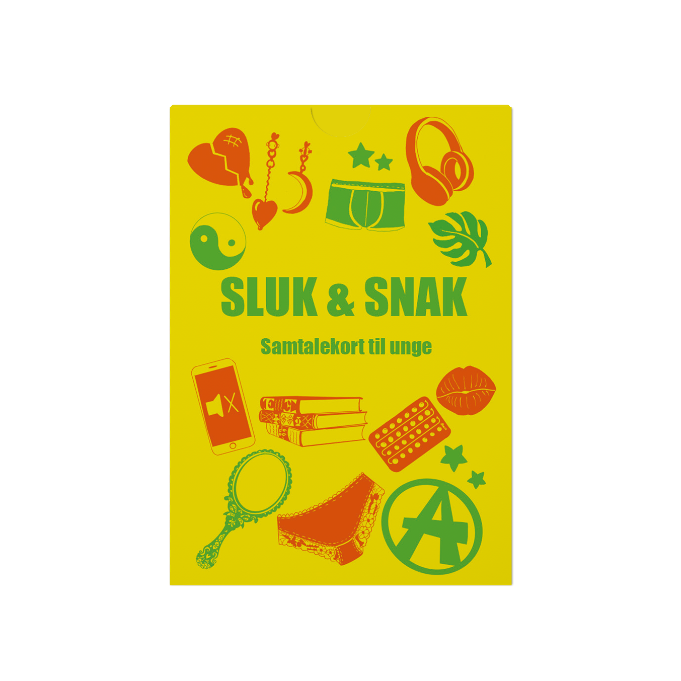 SLUK & SNAK - Samtalekort til unge om ungdomslivet - sluk telefonen og start en samtale