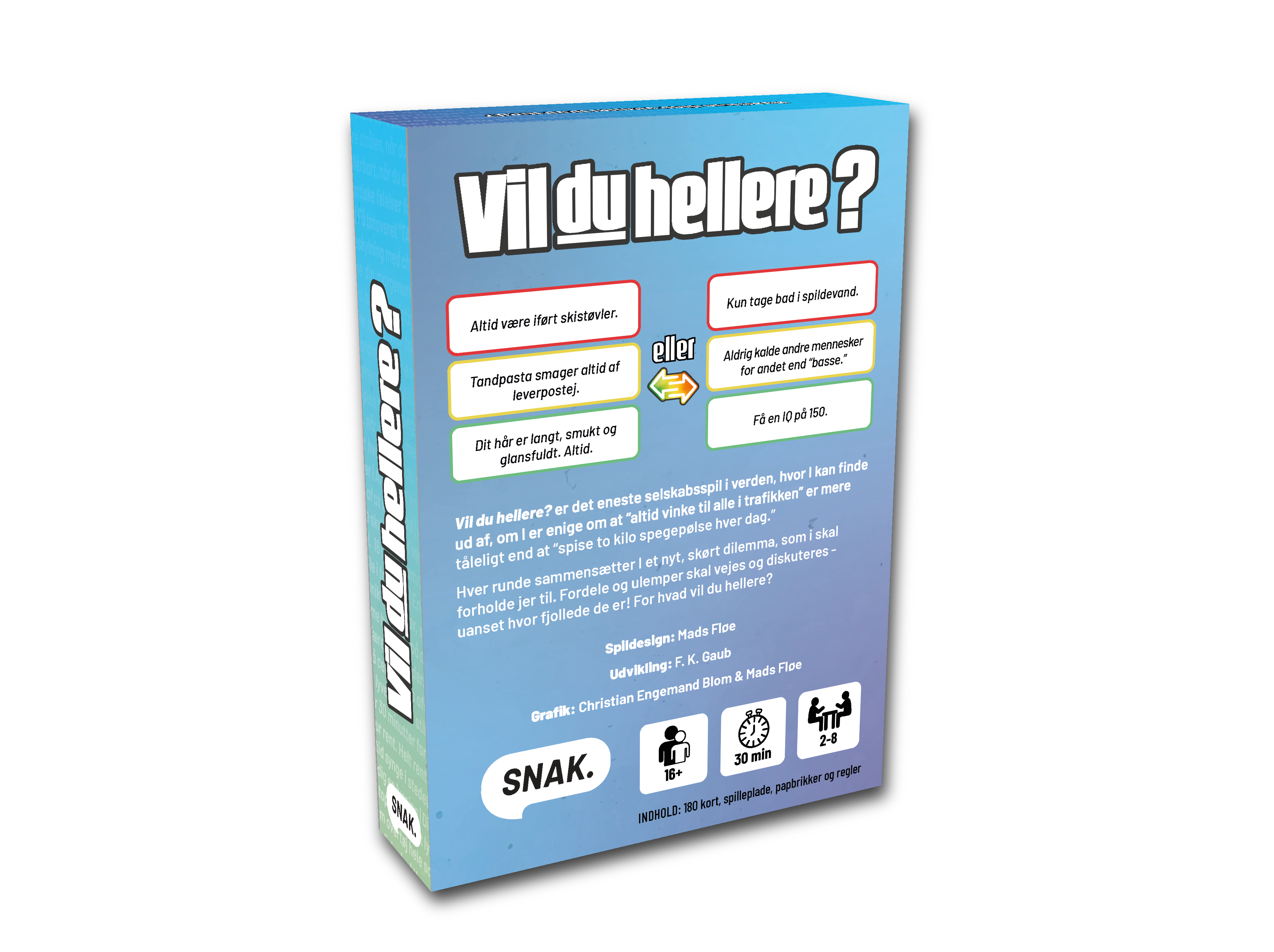 VIL DU HELLERE? - selskabsspil