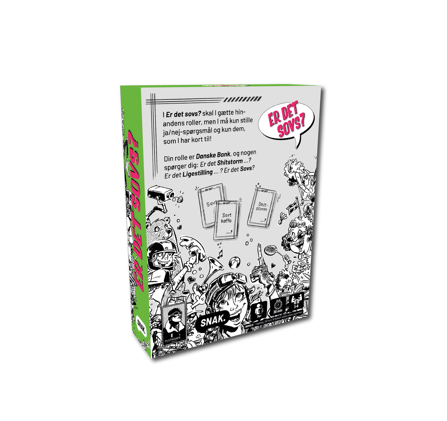 ER DET SOVS? - Selskabsspil