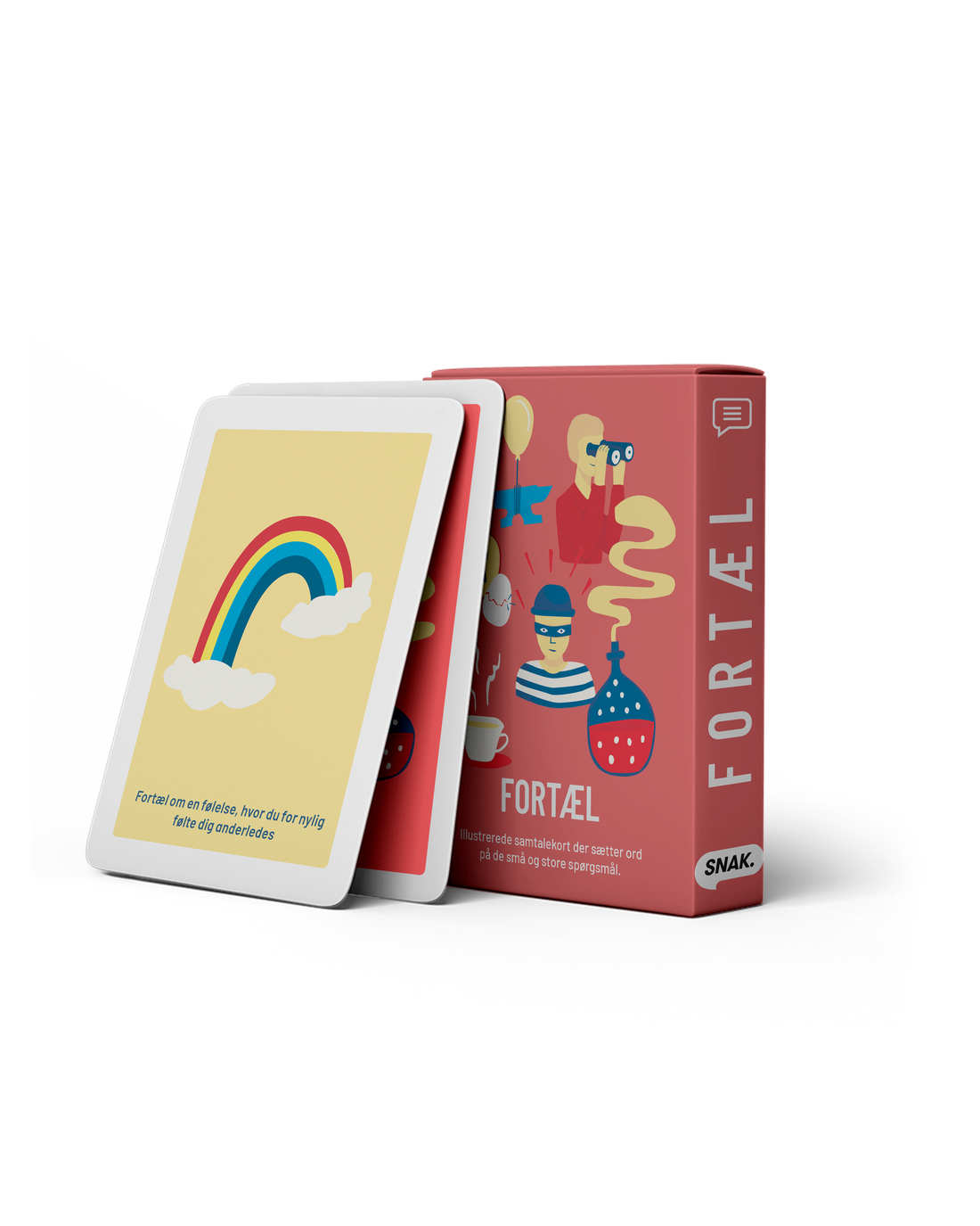 FORTÆL - Illustrerede samtalekort der sætter ord på de små og store spørgsmål.