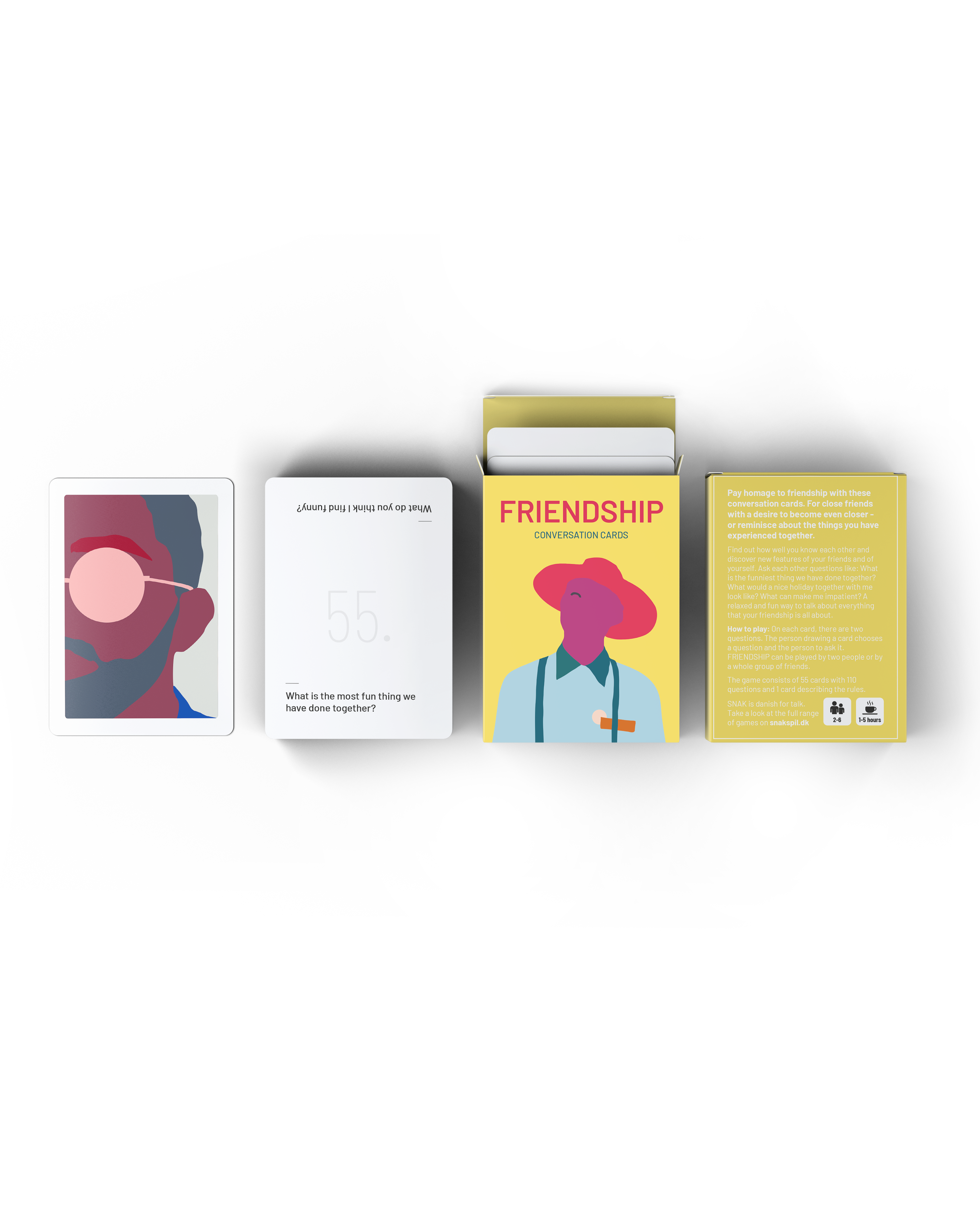 FRIENDSHIP - Pay homage to friendship with these conversation cards.