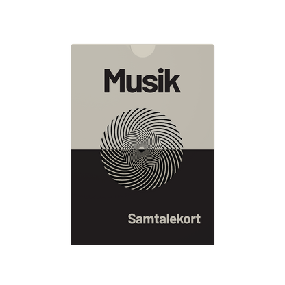 MUSIK - Samtalekort om musik.