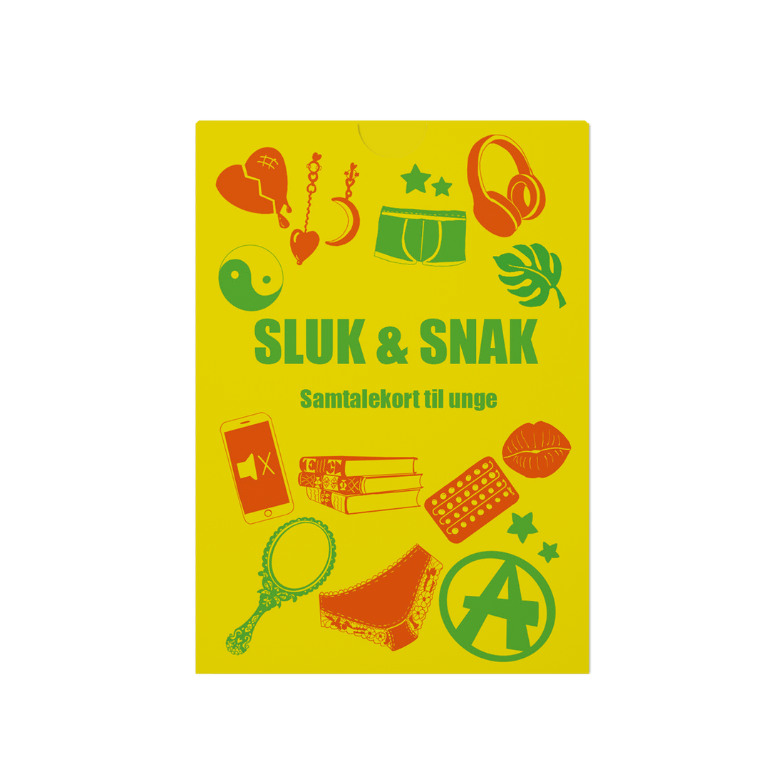 SLUK &amp; SNAK - Samtalekort til unge om ungdomslivet - sluk telefonen og start en samtale
