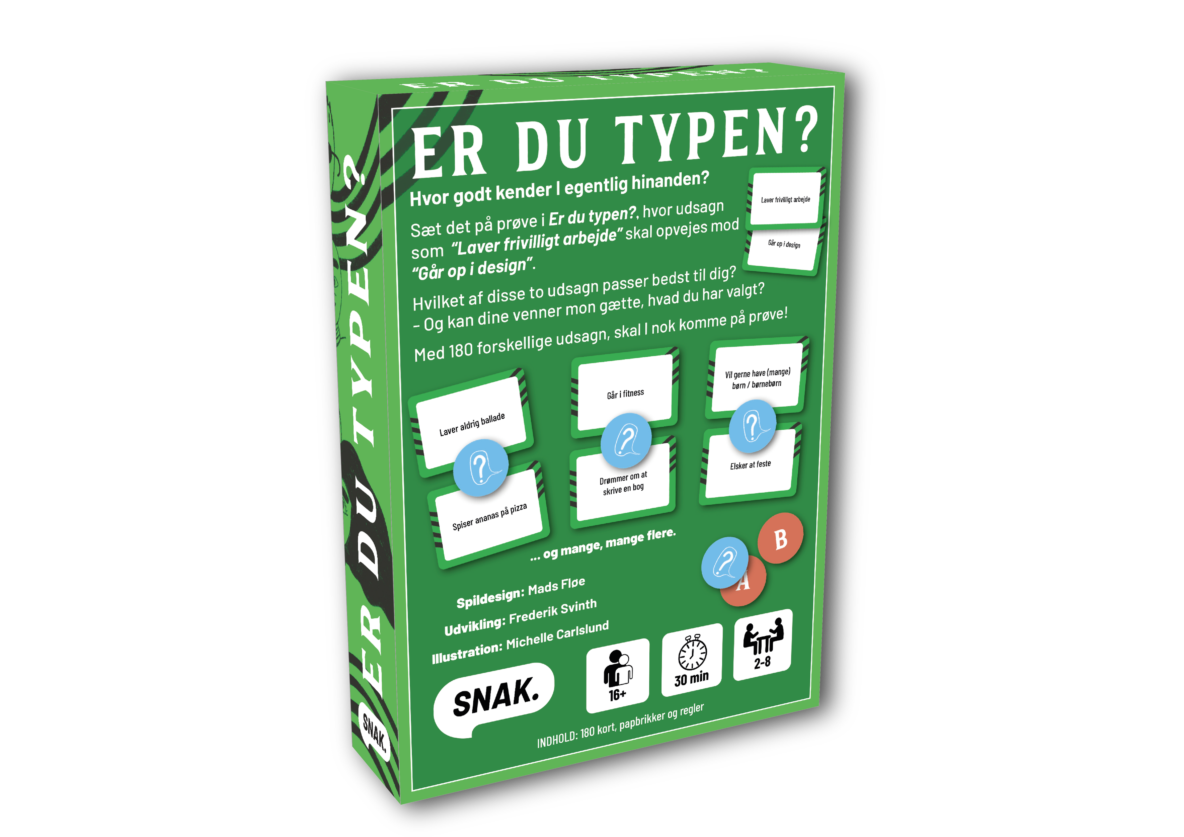 ER DU TYPEN! - selskabsspil