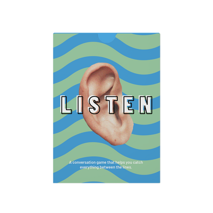 LISTEN - A conversation game that helps you catch everything between the lines.