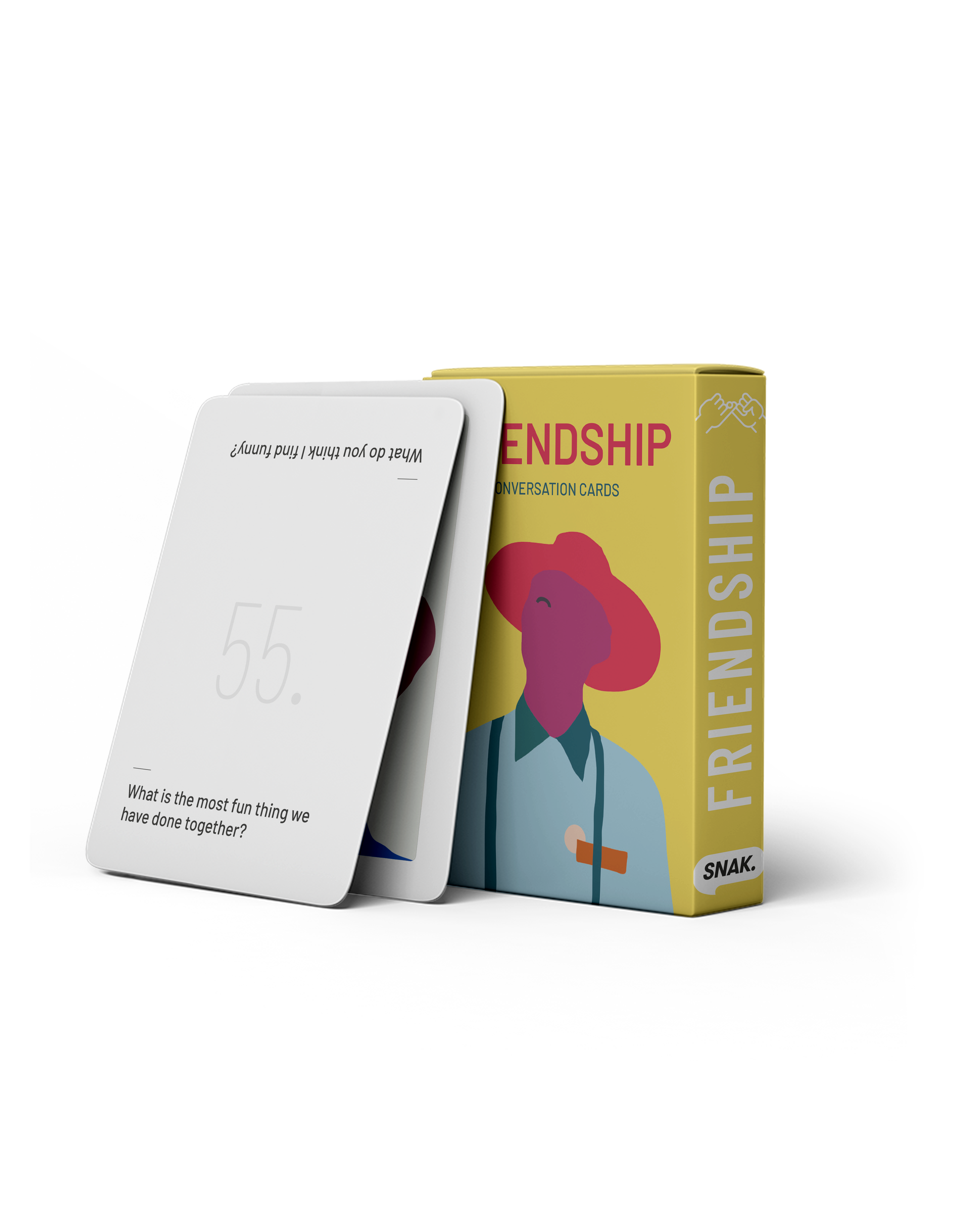 FRIENDSHIP - Pay homage to friendship with these conversation cards.